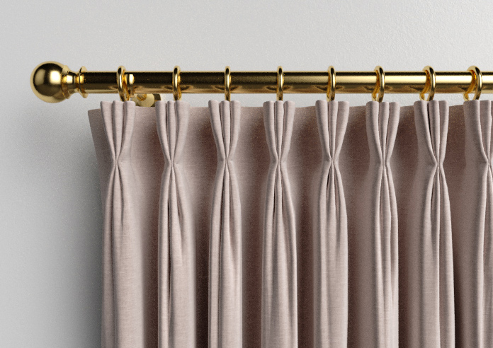 Oslo, Baby Pink - Made to Measure Curtains - Image 11